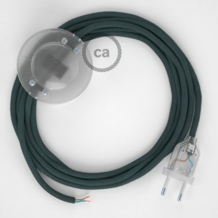  Connection base, RC30 Stone Gray Cotton 3 m. Choose the color of the switch and connector.