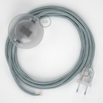  Connection pedestal, RT14 Stracciatella Rayon 3 m. Choose the color of the switch and connector.