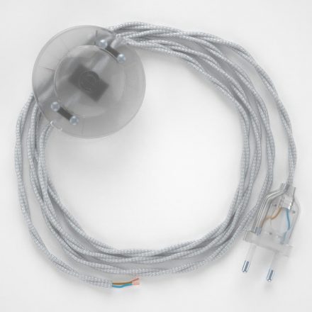  Connection base, TM02 silver rayon 3 m. Choose the color of the switch and connector.