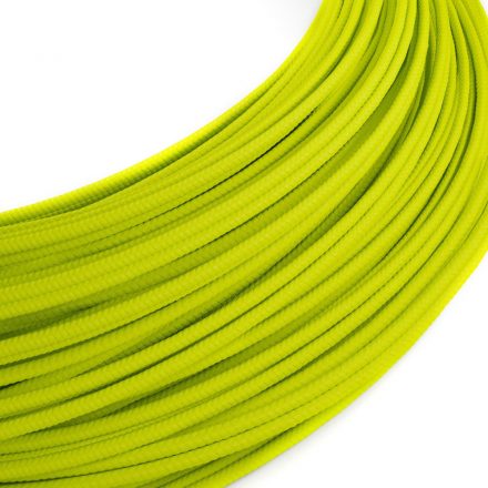  Extra low voltage power cable coated with silk material Yellow Fluo RF10 - 50 m