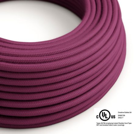  Round Electrical Cable 150ft (45.72m) Reel RC32 Burgundy Cotton - UL Listed