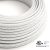  Round Electrical Cable 150 ft (45.72 m) Reel RL01 Shiny White Rayon - UL Listed