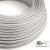  Round Electrical Cable 150 ft (45.72 m) Reel RL02 Sparkling Silver Rayon - UL Listed