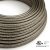  Round Electrical Cable 150ft (45.72m) Reel RL03 Shiny Gray Rayon - UL Listed