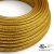  Round Electrical Cable 150 ft (45.72 m) Reel RL05 Glitter Gold Rayon - UL Listed