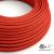  Round Electrical Cable 150 ft (45.72 m) Reel RL09 Shiny Red Rayon - UL Listed