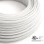  Round Electrical Cable 150ft (45.72m) Reel RM01 White Rayon - UL Listed