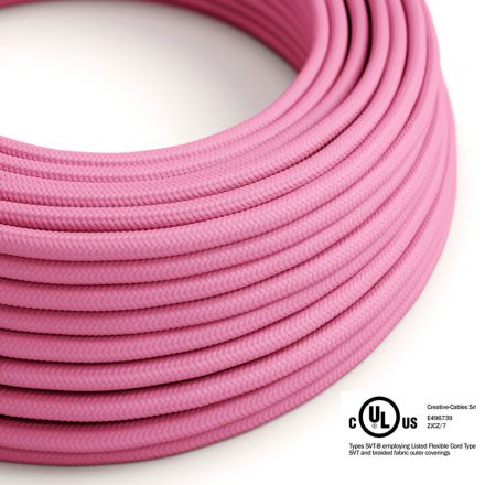  Round Electrical Cable 150ft (45.72m) Reel RM08 Fuchsia Rayon - UL Listed