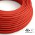  Round Electrical Cable 150ft (45.72m) Reel RM09 Red Rayon - UL Listed