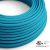  Round Electrical Cable 150ft (45.72m) Reel RM11 Cyan Rayon - UL Listed