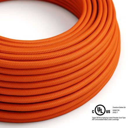  Round Electrical Cable 150ft (45.72m) Reel RM15 Orange Rayon - UL Listed