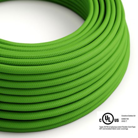  Round Electrical Cable 150ft (45.72m) Roll RM18 Green Lime Rayon - UL Listed