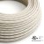  Round Electrical Cable 150 ft (45.72 m) Reel RN01 Neutral Natural Linen - UL Listed