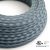  Round Electrical Cable 150 ft (45.72 m) Reel RP25 Two Tone Stone Gray and Ocean Cotton - UL Listed