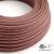  Round Electrical Cable 150ft (45.72m) Reel RX11 Marsala Cotton - UL Listed