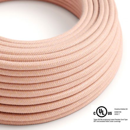  Round Electrical Cable 150ft (45.72m) Reel RX13 Salmon Cotton - UL Listed