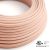  Round Electrical Cable 150ft (45.72m) Reel RX13 Salmon Cotton - UL Listed