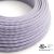  Round Electrical Cable 150 ft (45.72 m) Reel RZ07 ZigZag Lilac Rayon - UL Listed