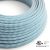  Round Electrical Cable 150 ft (45.72 m) Reel RZ11 ZigZag Cyan Rayon - UL Listed