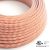  Round Electrical Cable 150 ft (45.72 m) Reel RZ15 ZigZag Orange Rayon - UL Listed