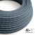  Round Electrical Cable 150 ft (45.72 m) Reel RZ25 ZigZag Stone Gray and Ocean Cotton - UL Listed