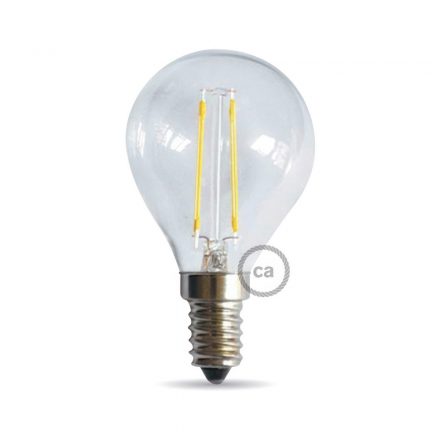  LED Light Bulb Sphere 4.5W 440Lm E14 Clear