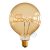  LED Golden Light Bulb for Upright Lamp - Globe G125 Single Filament “Love” - 5W 250Lm E27 Dimmable 2000K