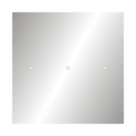  400 mm square pre-drilled panel for Rose-One system