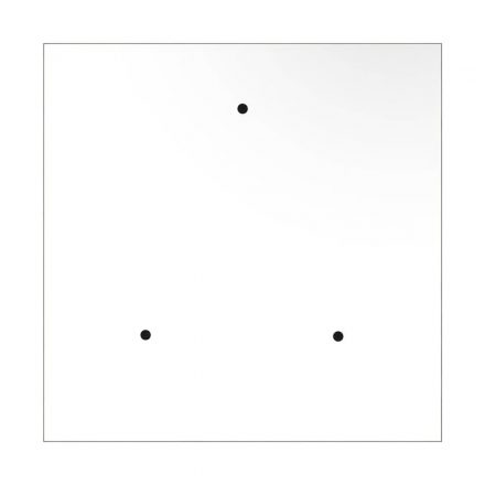  400 mm square pre-drilled panel for Rose-One system