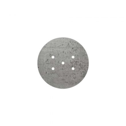  200 mm diameter round pre-drilled panel for Rose-One system