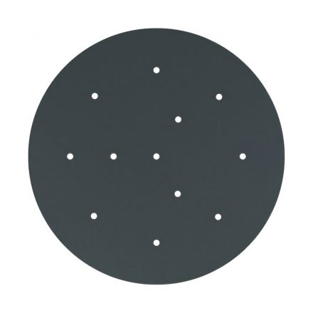  400 mm diameter round pre-drilled panel for Rose-One system