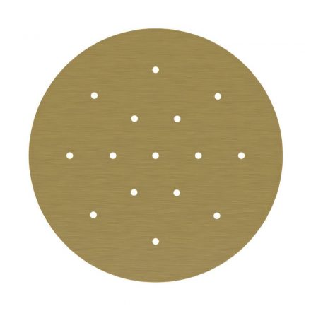  400 mm diameter round pre-drilled panel for Rose-One system