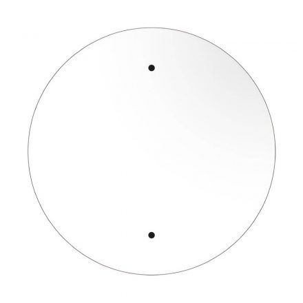  400 mm diameter round pre-drilled panel for Rose-One system