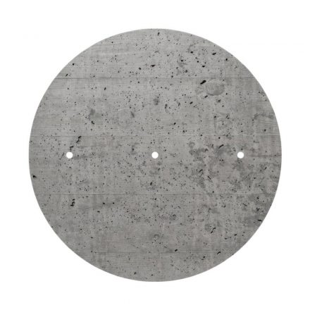  400 mm diameter round pre-drilled panel for Rose-One system