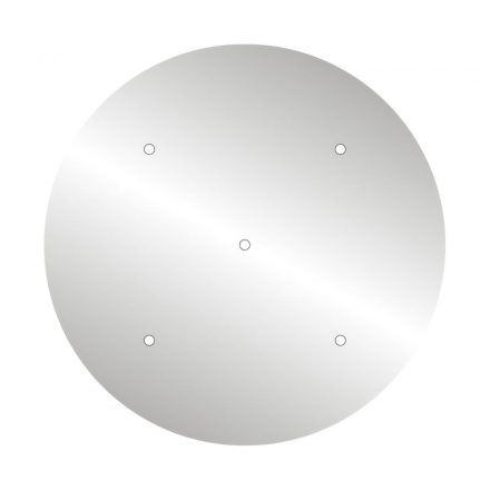  400 mm diameter round pre-drilled panel for Rose-One system