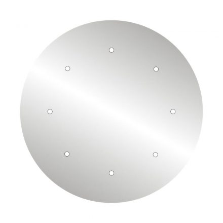  400 mm diameter round pre-drilled panel for Rose-One system