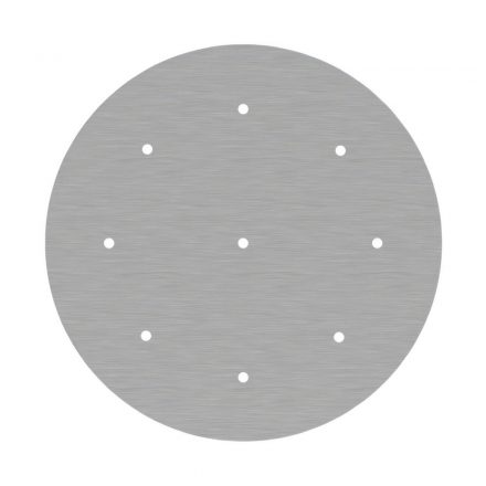  400 mm diameter round pre-drilled panel for Rose-One system