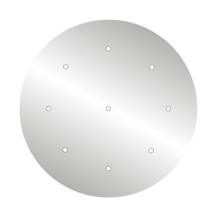  400 mm diameter round pre-drilled panel for Rose-One system