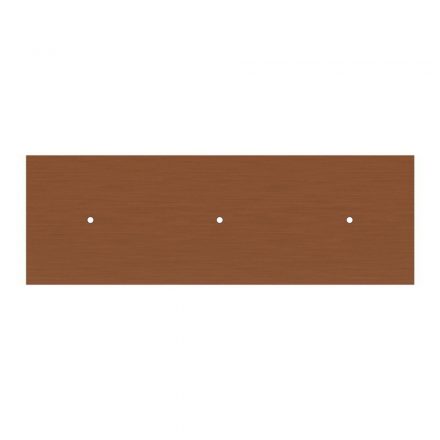  Square panel for pre-drilled Rose-One, width 675 mm, length 225 mm