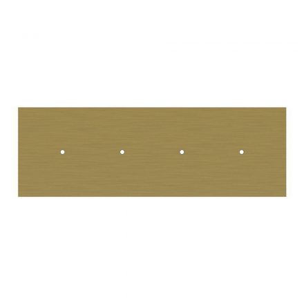  Square panel for pre-drilled Rose-One, width 675 mm, length 225 mm