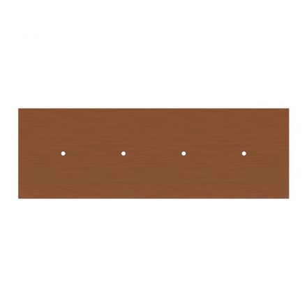  Square panel for pre-drilled Rose-One, width 675 mm, length 225 mm