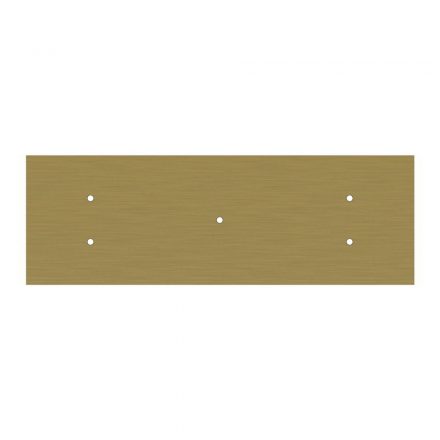  Square panel for pre-drilled Rose-One, width 675 mm, length 225 mm