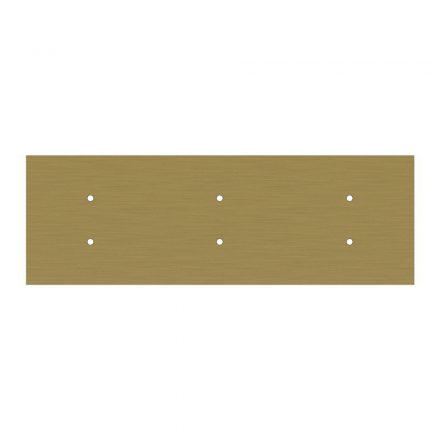  Square panel for pre-drilled Rose-One, width 675 mm, length 225 mm