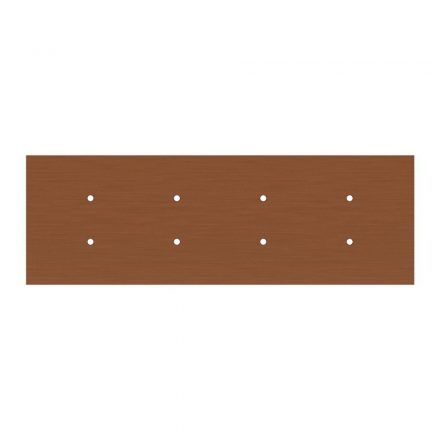  Square panel for pre-drilled Rose-One, width 675 mm, length 225 mm