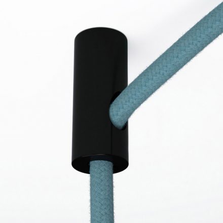  Decentralizing, ceiling hook fabric for electric cables with stopper