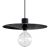  Oversize Ellepì flat Dibond lampshade for outdoor pendant lighting, 40 cm diameter - made in Italy