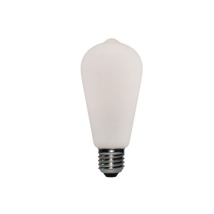  LED Porcelain Bulb St64 6W E27 Dimmable 2700K