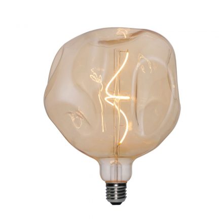  LED golden light bulb Globe G180 spiral filament 5W 250Lm E27 1800K dimmable