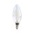  LED light bulb Olive transparent 6W 806Lm E14 2700K