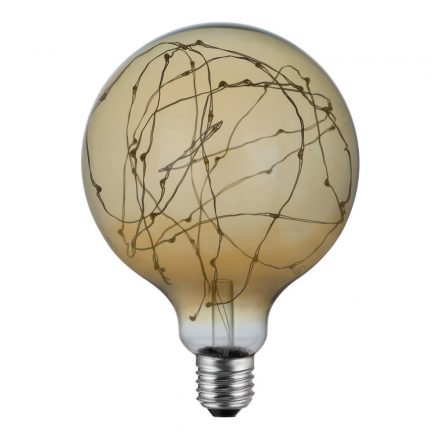  LED Globe G125 bulb - Thousand light gold 2W 40Lm E27 2000K